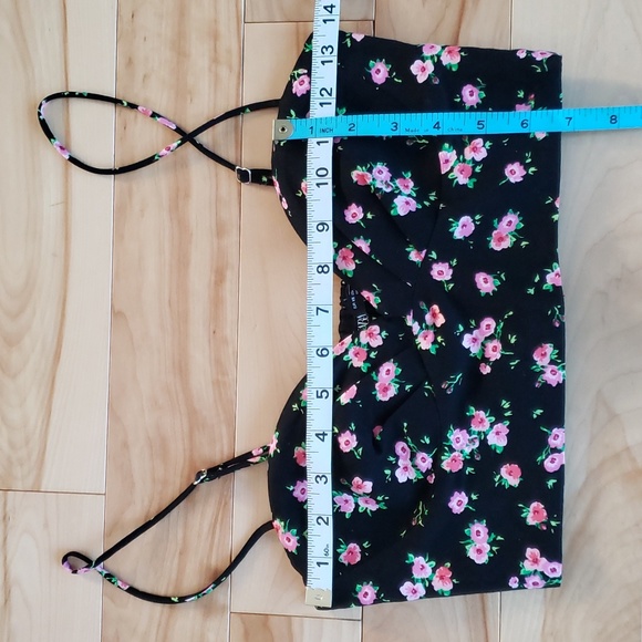 ZARA Floral bustier corset - Picture 7 of 11